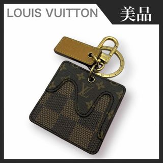 ルイヴィトン(LOUIS VUITTON)の【美品】LOUIS VUITTON モノグラム ダミエ ポルトクレ チャーム(チャーム)