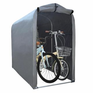サイクルハウス 2台用 自転車置き場 家庭用 多用途 簡易ガレージ 94×180(玄関収納)