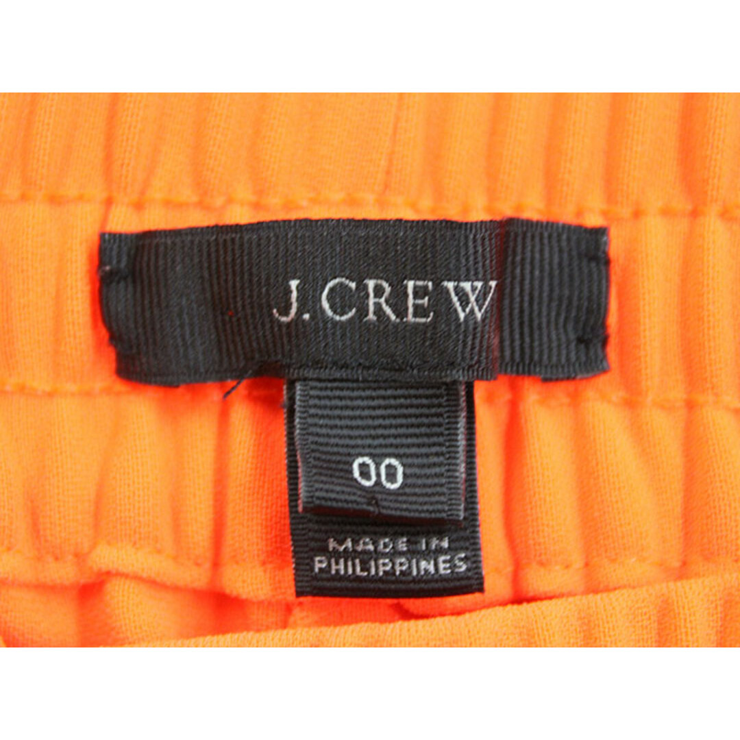 J.Crew(ジェイクルー)の【春物 新入荷】‡J.CREW/ジェイクルー‡イージーパンツ/十分丈 蛍光オレンジ レディース 00【中古】春夏 621042 レディースのパンツ(その他)の商品写真