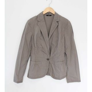 ヒューゴボス(HUGO BOSS)の【春秋物 新入荷】●HUGO BOSS/ヒューゴボス●コットンジャケット/アウター/長袖 ブラウン/茶 レディース US12【中古】春秋  otr 402042(その他)