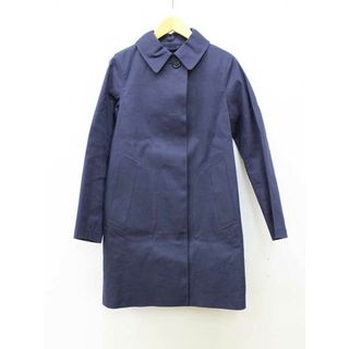 マッキントッシュ(MACKINTOSH)の【春物新入荷】■Mackintosh/マッキントッシュ/ゴム引きコットンコート/シンプル/長袖 ネイビー/紺 レディース 32【中古】春秋otr 402042(その他)