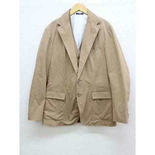 ラルフローレン(Ralph Lauren)の【新入荷】‡RALPH LAUREN/ラルフ ローレン‡ジレセットコットンテーラードジャケット/ミディアム丈/長袖 ベージュ メンズ  【中古】春夏秋冬 otr 131042(その他)