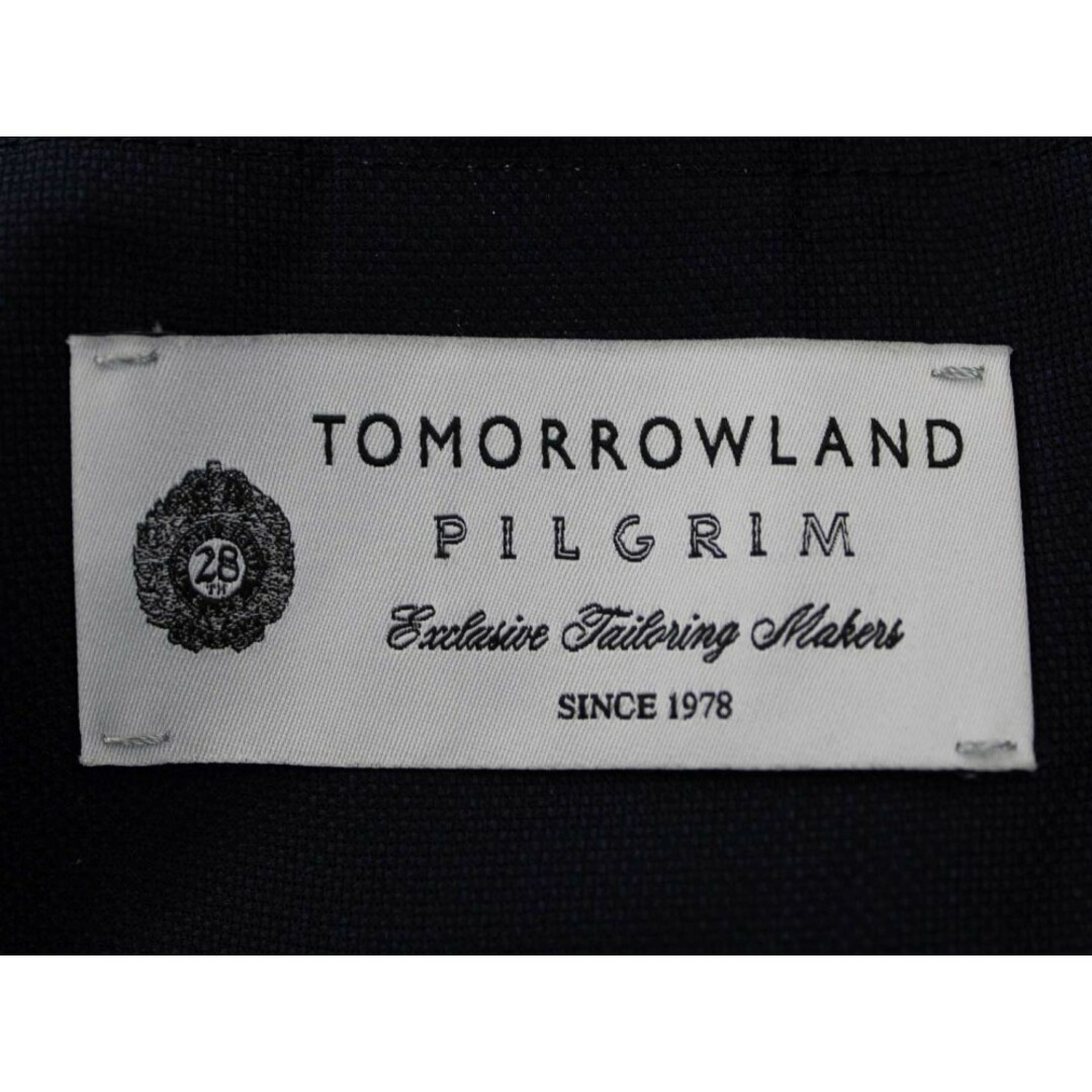 TOMORROWLAND(トゥモローランド)の【春物 新入荷】‡TOMORROWLAND/トゥモローランド‡Super130,s/ウールシルクポップサック２ボタンジャケット/ZEGNA TRAVELLER/長袖 ネイビー/紺 メンズ 46【中古】春秋 otr 021042 メンズのジャケット/アウター(その他)の商品写真