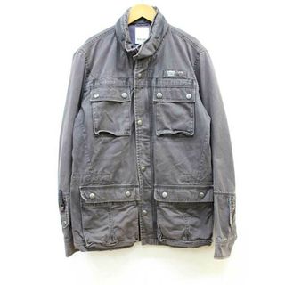 ディーゼル(DIESEL)の【春物新入荷】■DIESEL/ディーゼル■ダメージ加工コットンジャケット/長袖 グレー/灰色 メンズ L【中古】春秋 otr 402042(その他)