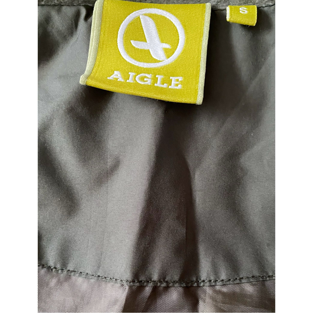 AIGLE(エーグル)のエーグル　AIGLE  ダウンコート　Ｓ　カーキ レディースのジャケット/アウター(ダウンジャケット)の商品写真