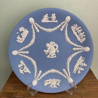 ウェッジウッド(WEDGWOOD)のWedgwood ウェッジウッド ジャスパー プレート 飾り皿 エンジェル(その他)