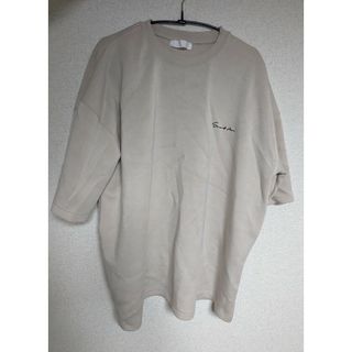 センスオブプレイスバイアーバンリサーチ(SENSE OF PLACE by URBAN RESEARCH)のSense of Place ベージュ Tシャツ Lサイズ(Tシャツ/カットソー(半袖/袖なし))