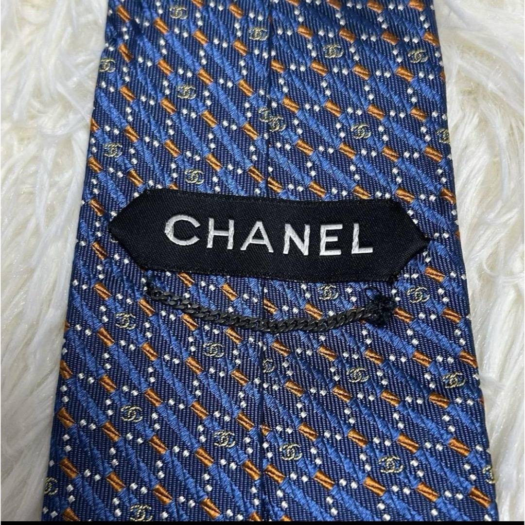 CHANEL(シャネル)のしんちゃん様専用　CHANEL   CC柄　ネクタイ メンズのファッション小物(ネクタイ)の商品写真