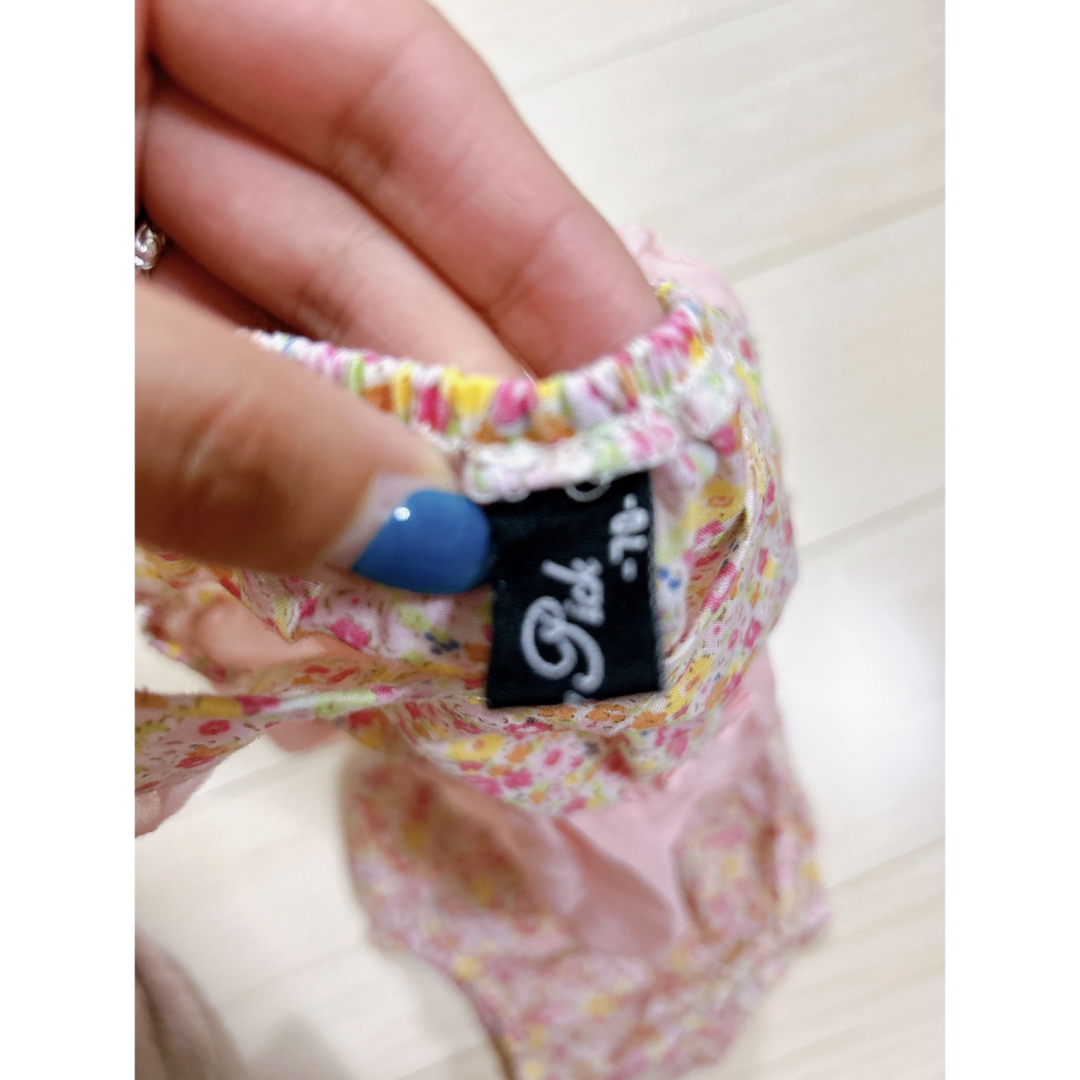 女の子ベビー服 キッズ/ベビー/マタニティのベビー服(~85cm)(ワンピース)の商品写真