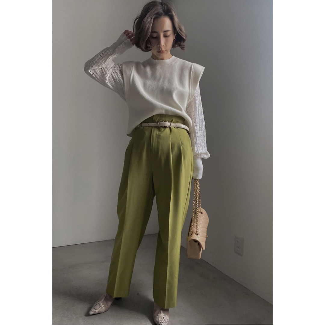 Ameri VINTAGE(アメリヴィンテージ)の新品⭐︎AMERI ⭐︎SHAPELY HIGH WAIST PANTS レディースのパンツ(カジュアルパンツ)の商品写真