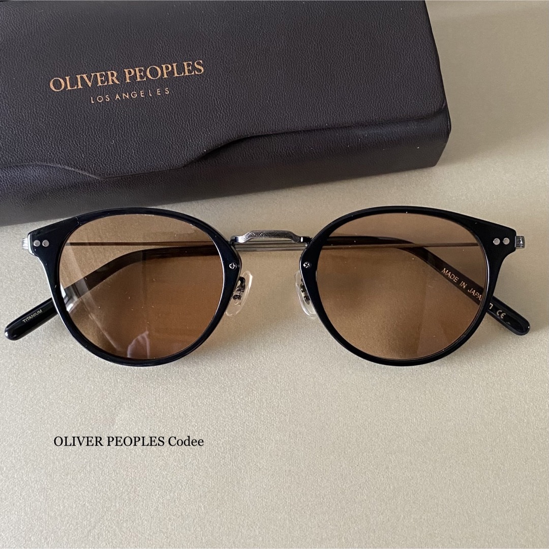 Oliver Peoples(オリバーピープルズ)のOV306 新品 OLIVER PEOPLES CODEE オリバーピープルズ メンズのファッション小物(サングラス/メガネ)の商品写真