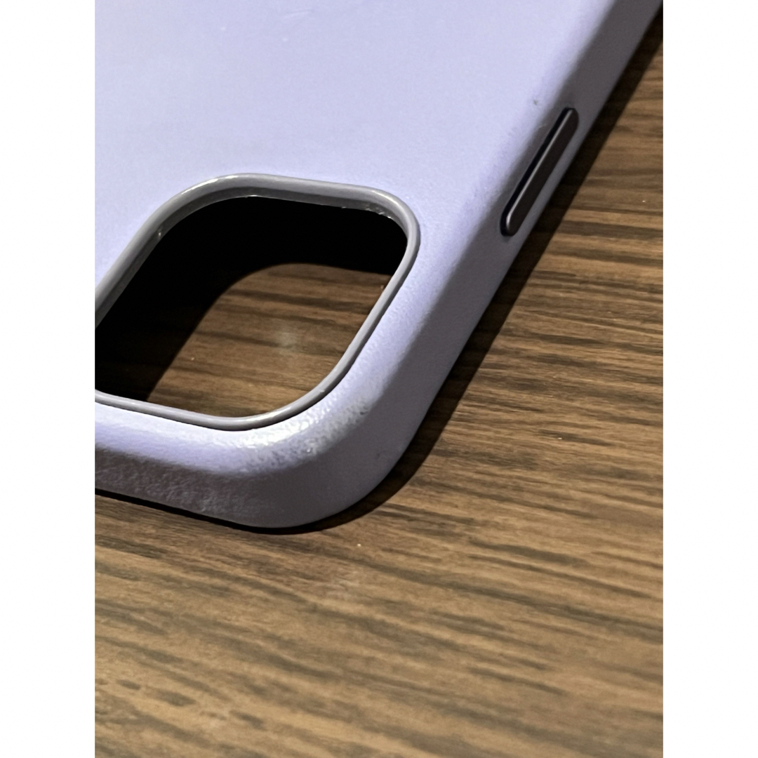 Apple(アップル)の【Apple純正】 iPhone13mini レザーケース ウィステリア スマホ/家電/カメラのスマホアクセサリー(iPhoneケース)の商品写真