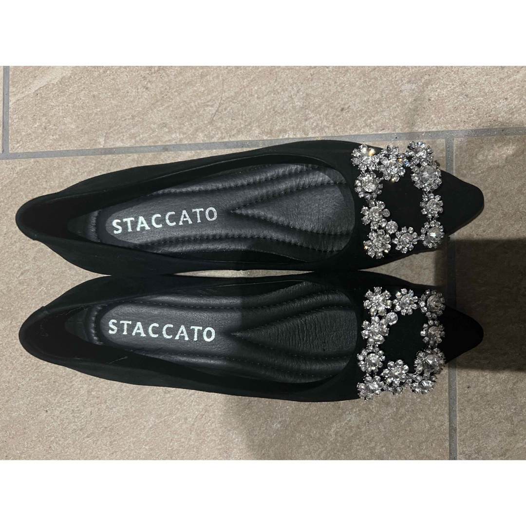 STACCATO(スタッカート)のスタッカート　フラットシューズ　22.0cm レディースの靴/シューズ(バレエシューズ)の商品写真