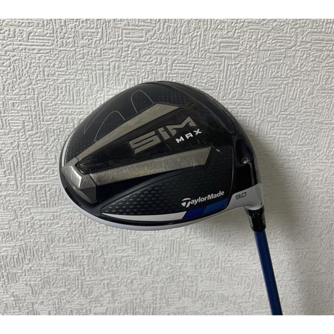 TaylorMade - 純正ヘッドカバー付 SIM MAX 9.0° ドライバー ヘッドのみ ...