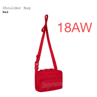 シュプリーム(Supreme)の【18AW 赤】Shoulder bag  SUPREME (ショルダーバッグ)