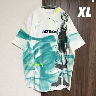 アトモス(atmos)の完売品 タグ付 atmos × WOOD ORIGINAL PAINT Tシャツ(Tシャツ/カットソー(半袖/袖なし))