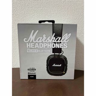 マーシャル(Marshall)のMARSHALL MAJOR II 黒【新品未開封】(ヘッドフォン/イヤフォン)