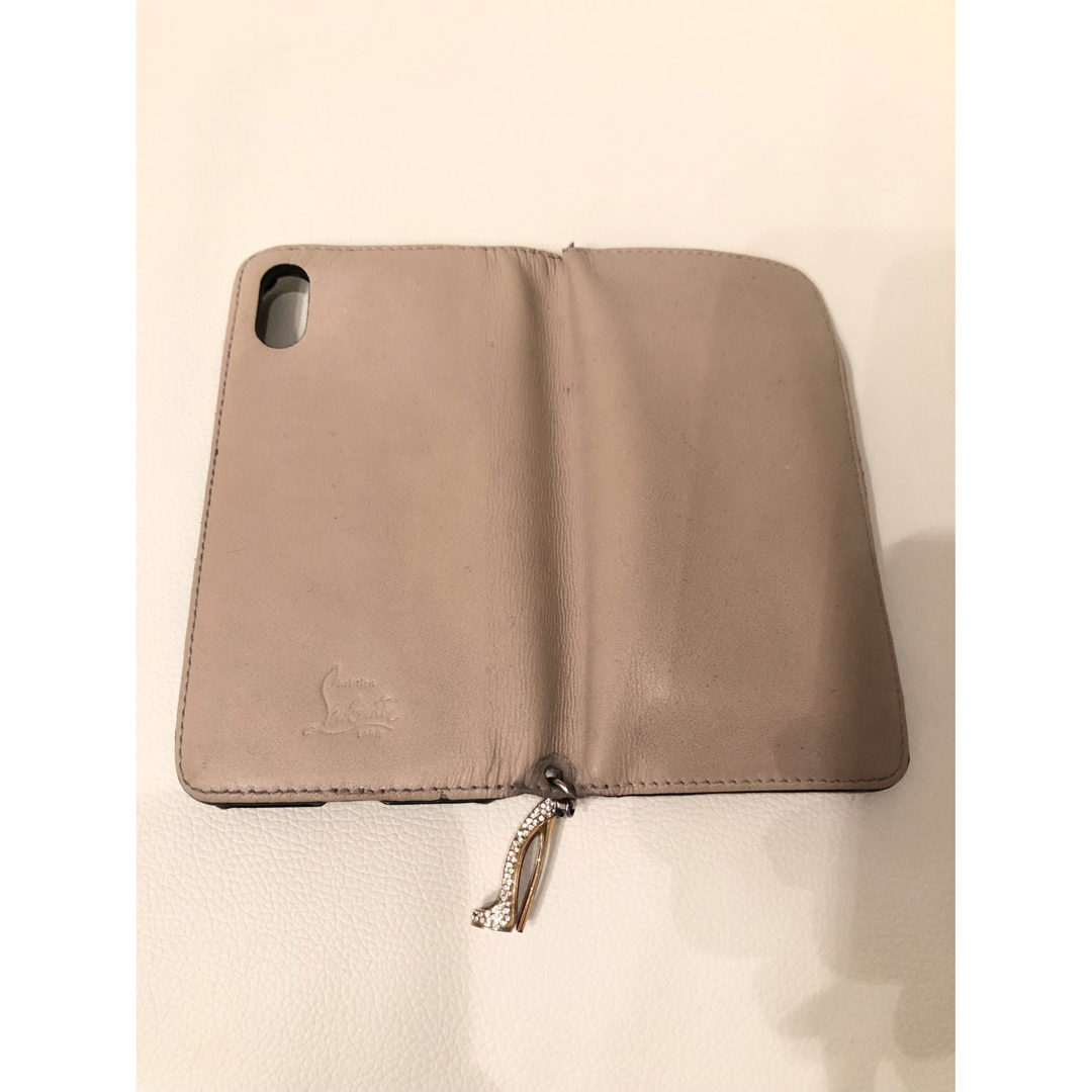 品質が Christian iPhoneX手帳型 Louboutin Christian - Louboutin iPhoneアクセサリー