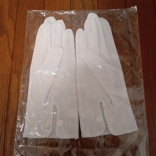 専用！ナイロン100%製　滑り止め付き　白手袋 2Lサイズ(手袋)