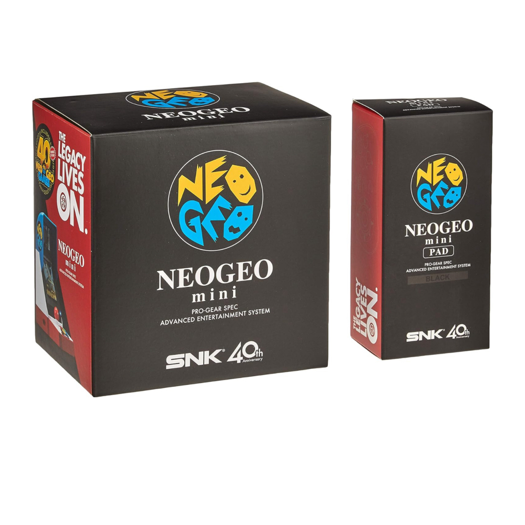 SNK(エスエヌケイ)のNEOGEO mini + NEOGEO mini PAD + HDMI セット エンタメ/ホビーのゲームソフト/ゲーム機本体(家庭用ゲーム機本体)の商品写真