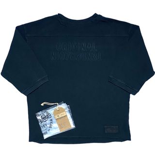 テンダーロイン(TENDERLOIN)の21SS Sサイズ テンダーロイン フットボール シャツ ブラック(Tシャツ/カットソー(七分/長袖))