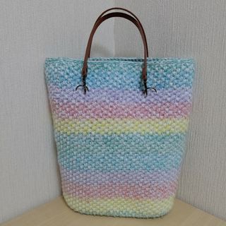 バッグ  ハンドメイド  手編み(トートバッグ)