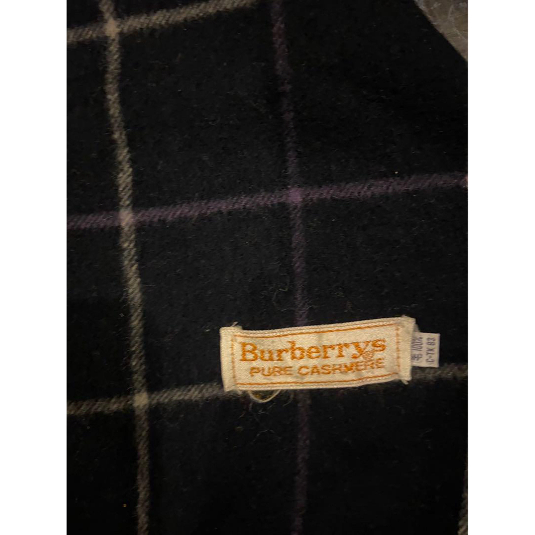 BURBERRY(バーバリー)のBurberrys バーバリー　マフラー　ピュア　cashmere カシミヤ メンズのファッション小物(マフラー)の商品写真