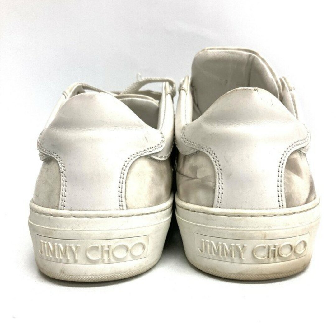 JIMMY CHOO(ジミーチュウ)の★JIMMY CHOO ジミー チュウ スニーカー  ホワイト size39 レディースの靴/シューズ(スニーカー)の商品写真