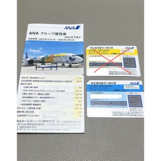 エーエヌエー(ゼンニッポンクウユ)(ANA(全日本空輸))のANA 株主優待券1枚、グループ優待券1冊(その他)