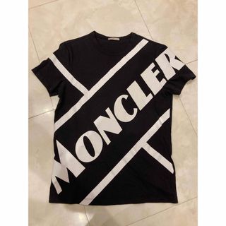 モンクレール(MONCLER)のサイズXS】モンクレール   MONCLER 半袖　クロスロゴ　ダークネイビー(Tシャツ/カットソー(半袖/袖なし))