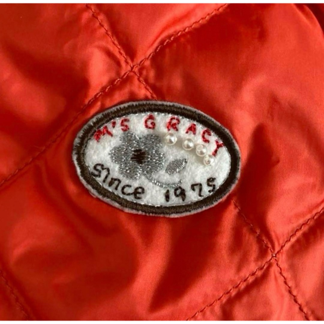 M'S GRACY(エムズグレイシー)の★エムズグレイシー 2wayダウンジャケットコートリボンベルト ラビットファー レディースのジャケット/アウター(ダウンコート)の商品写真
