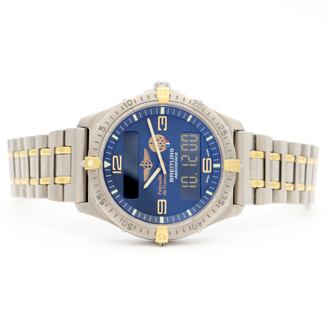 BREITLING - 電池交換済 BREITLING ブライトリング エアロ BREITLING - 電池交換済 BREITLING ブライトリング エアロ