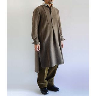 フランクリーダー(FRANK LEDER)の21AW sus-sous Long Smock Brown Beige 7(その他)