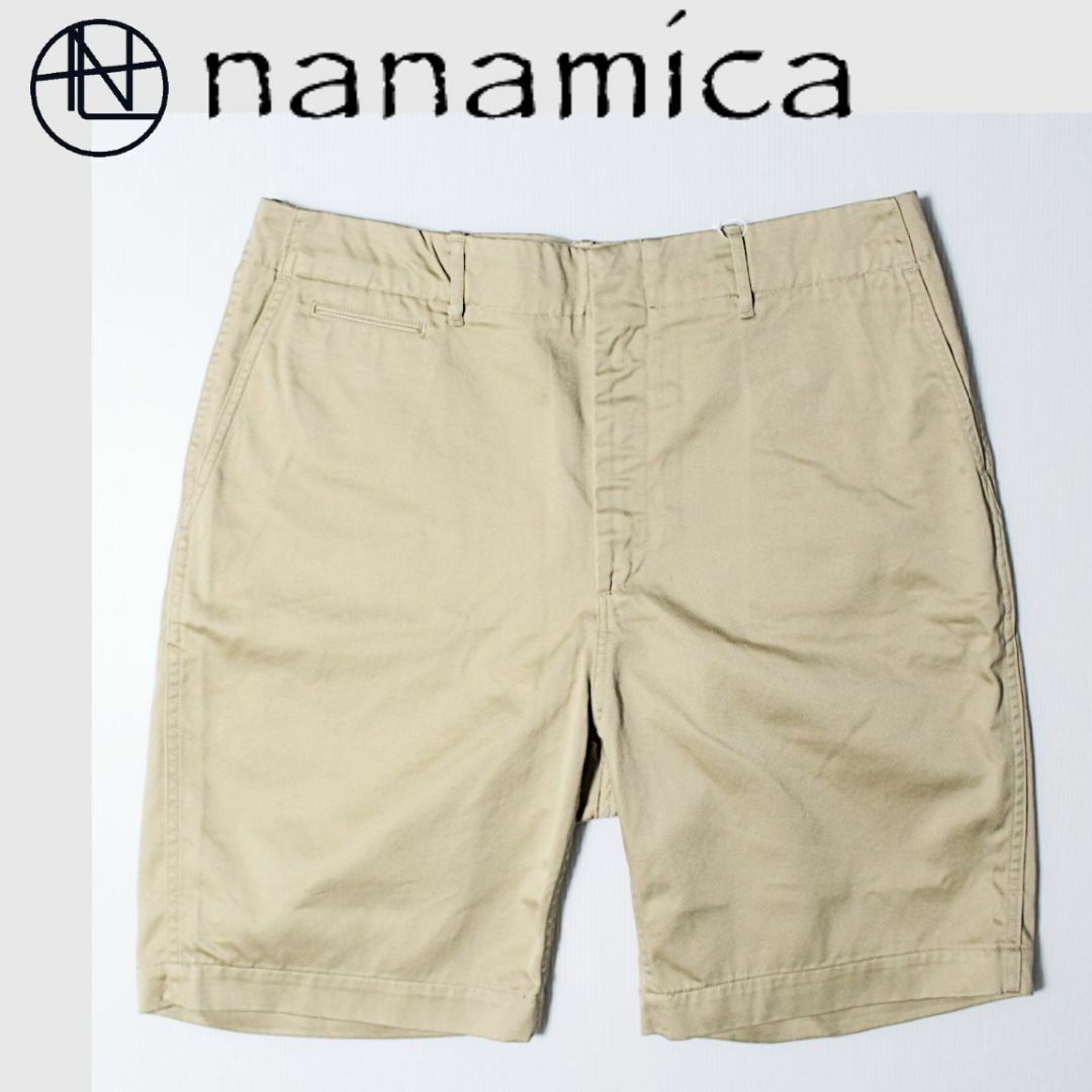 nanamica - 新品 nanamica ナナミカ メンズチノショーツ ハーフパンツ