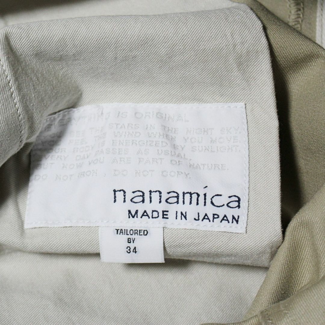 nanamica - 新品 nanamica ナナミカ メンズチノショーツ ハーフパンツ