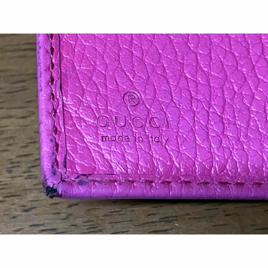 Gucci(グッチ)のGUCCI GGマーモント手帳型iPhoneケース6,7,8,SE2,SE3対応 スマホ/家電/カメラのスマホアクセサリー(iPhoneケース)の商品写真