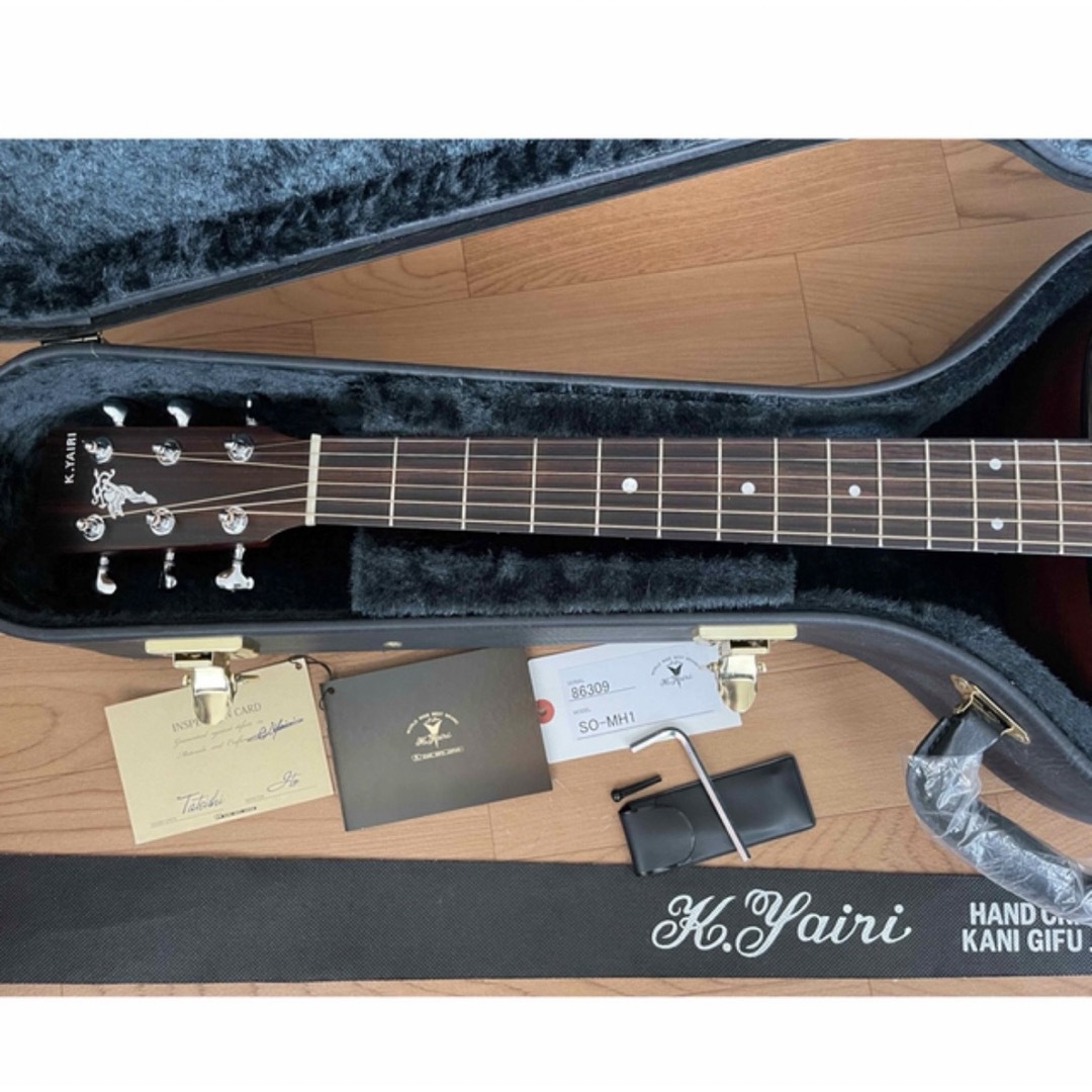 Yairi Guitar(ヤイリギター)の【美品】K-ヤイリSOーMH1 アコースティックギター 楽器のギター(アコースティックギター)の商品写真