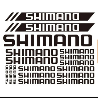 シマノ(SHIMANO)のSHIMANO（シマノ）　ステッカー　黒(パーツ)