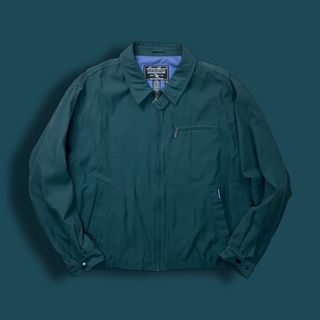 エディーバウアー(Eddie Bauer)の00s エディーバウアー スウィングトップ 短丈 ボックスシルエット グリーン(ブルゾン)