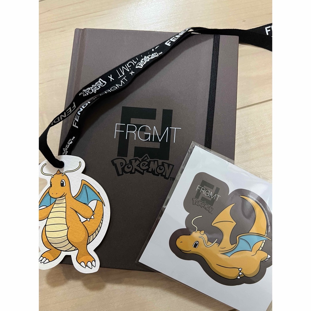 FENDI(フェンディ)のFENDI x FRGMT x POKÉMON ポケモン フェンディ ノート インテリア/住まい/日用品の文房具(ノート/メモ帳/ふせん)の商品写真