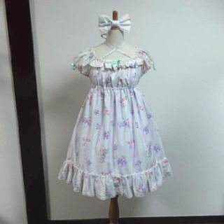 アンジェリックプリティー(Angelic Pretty)のsugar pansy スペシャルセット(ひざ丈ワンピース)