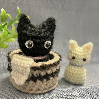 あみぐるみ(ブラック/黒色系)の通販 700点以上(ハンドメイド) | お