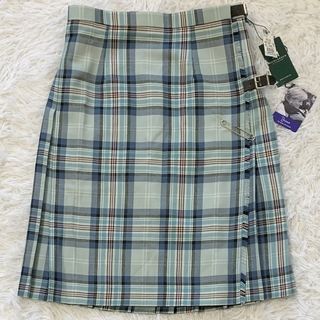 新品 ロキャロン ダイアナ妃 限定品  タータンチェック キルトスカート (ひざ丈スカート)