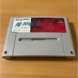 スーパーファミコン(スーパーファミコン)の【SFC】魔神転生(表面ラベル難あり)(家庭用ゲームソフト)