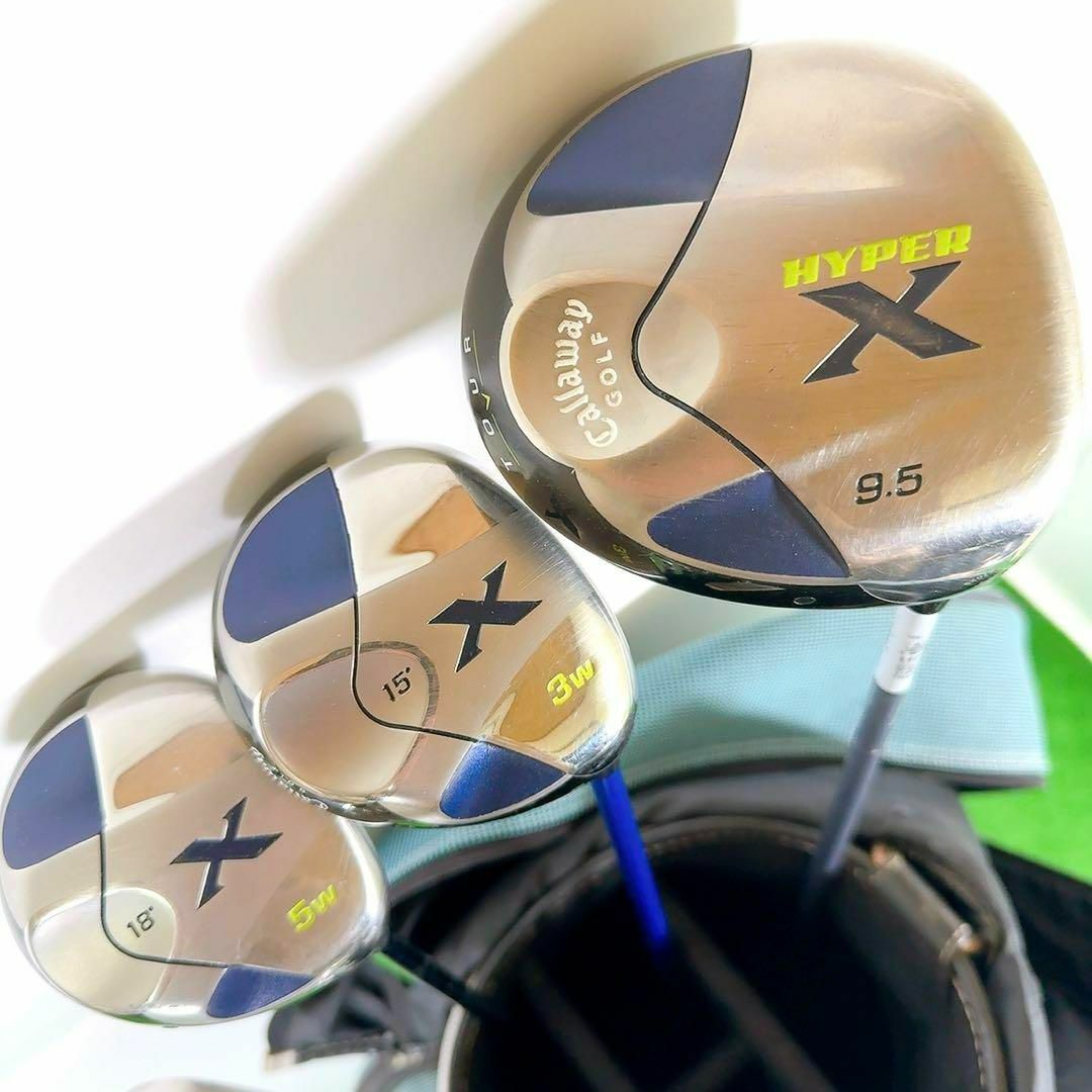 Callaway - 1766 Callaway X メンズゴルフクラブセット 11本 初心者