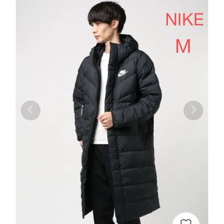 ナイキ(NIKE)のNIKE メンズ ダウンコート フィル ダウン ウインドランナー パーカー M(ダウンジャケット)