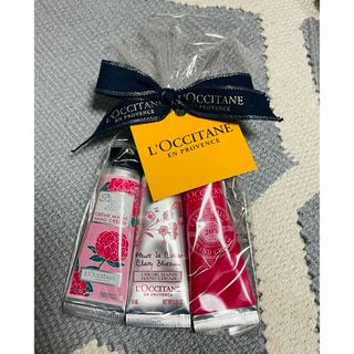 ロクシタン(L'OCCITANE)の新品未開封　ロクシタン　ハンドクリーム　10ml ３つセット　計30ml(ハンドクリーム)