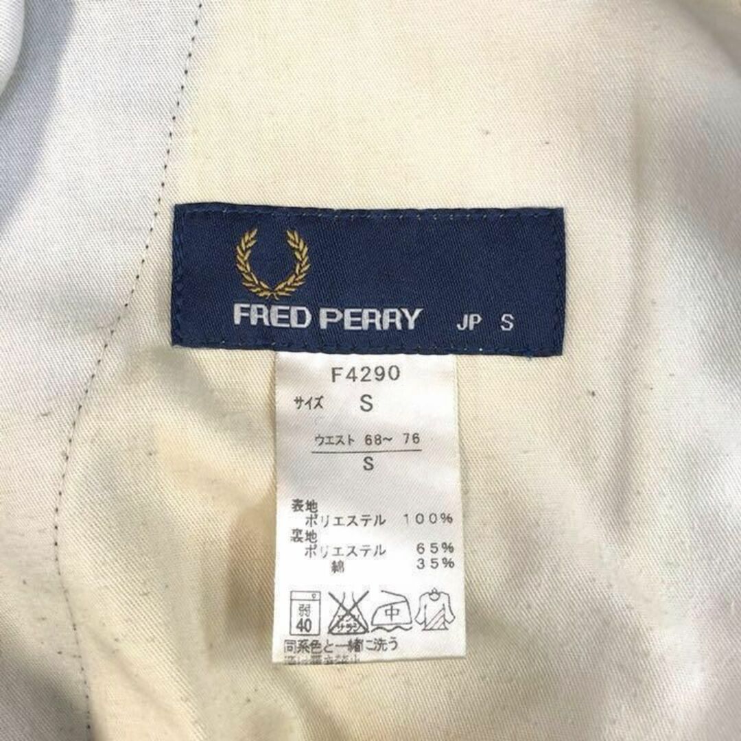 FRED PERRY ハーフパンツ チェック グリーン ブルー S メンズのパンツ(ショートパンツ)の商品写真