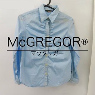 マックレガー(McGREGOR)の【匿名配送 送料無料】McGREGOR マックレガー ギャザー シャツ(シャツ/ブラウス(長袖/七分))