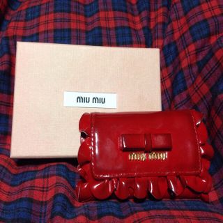 ミュウミュウ(miumiu)のmiumiu キーケース♥︎(キーホルダー)